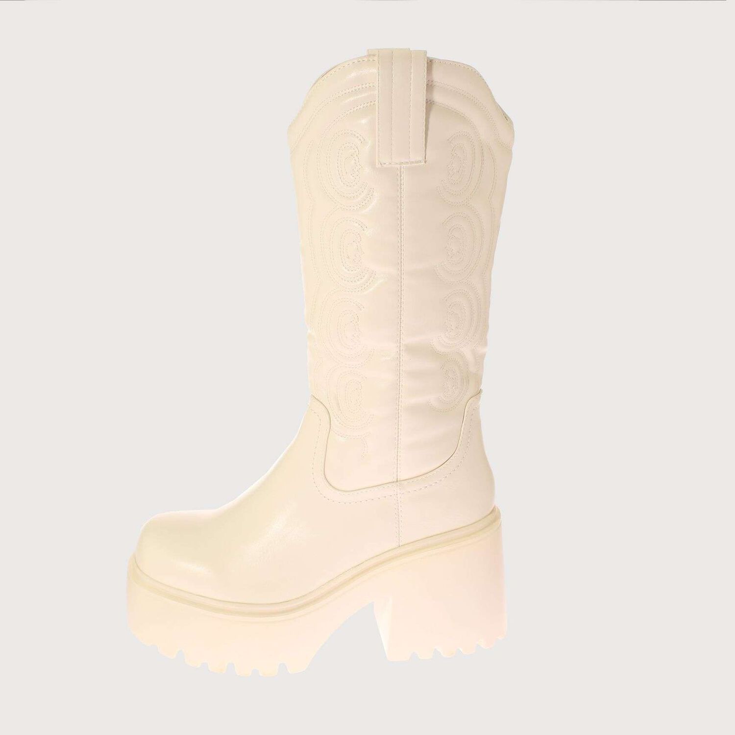 Bota Terraplen Blanco Via Franca Art. 5xzn584bbeige image number 1.0