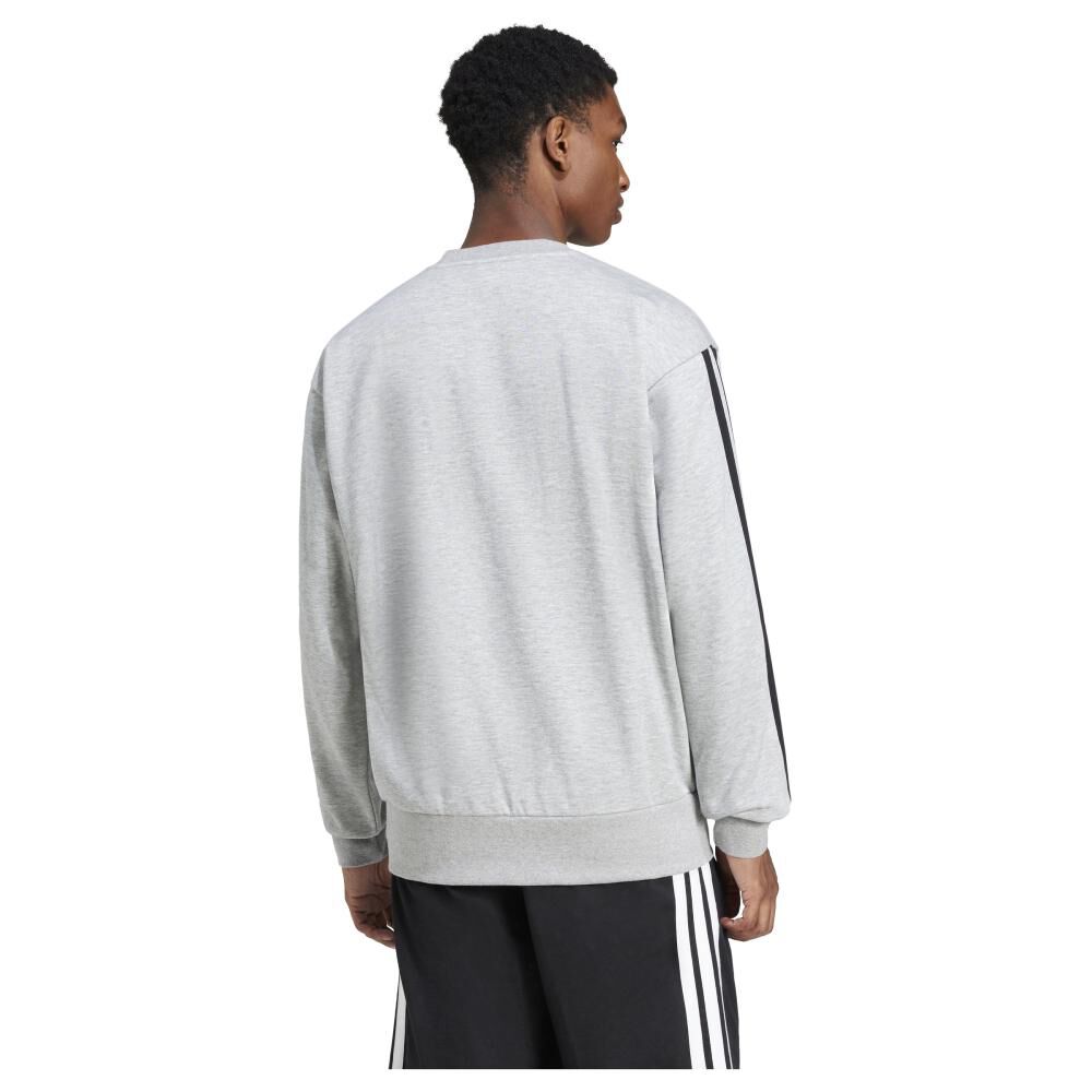 Polerón Hombre Essentials Fleece 3 Tiras Adidas image number 3.0