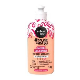 Gel Crema Modelador Cachos Dos Sonhos Extra Fuerte 310g Salon Line