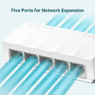 Switch De Escritorio Tp-link Ls1005, De 5 Puertos, A 10 / 100mbps