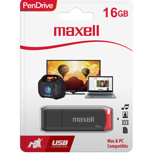 Pendrive Maxell Usbpd 16gb 2.0 Rojo