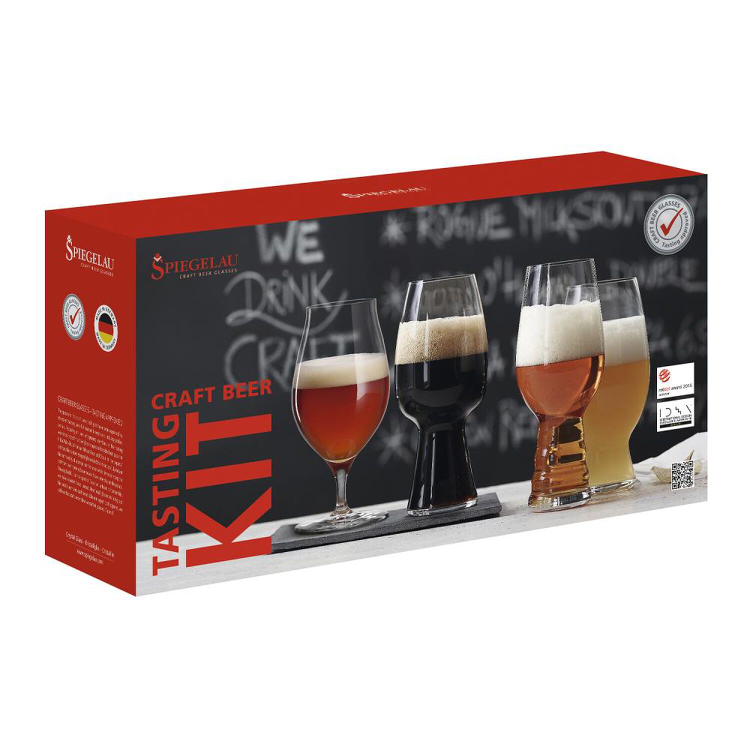 Set De Vasos Spiegelau Cerveza / 4 Piezas / 540- 600-750-500 Ml image number 1.0