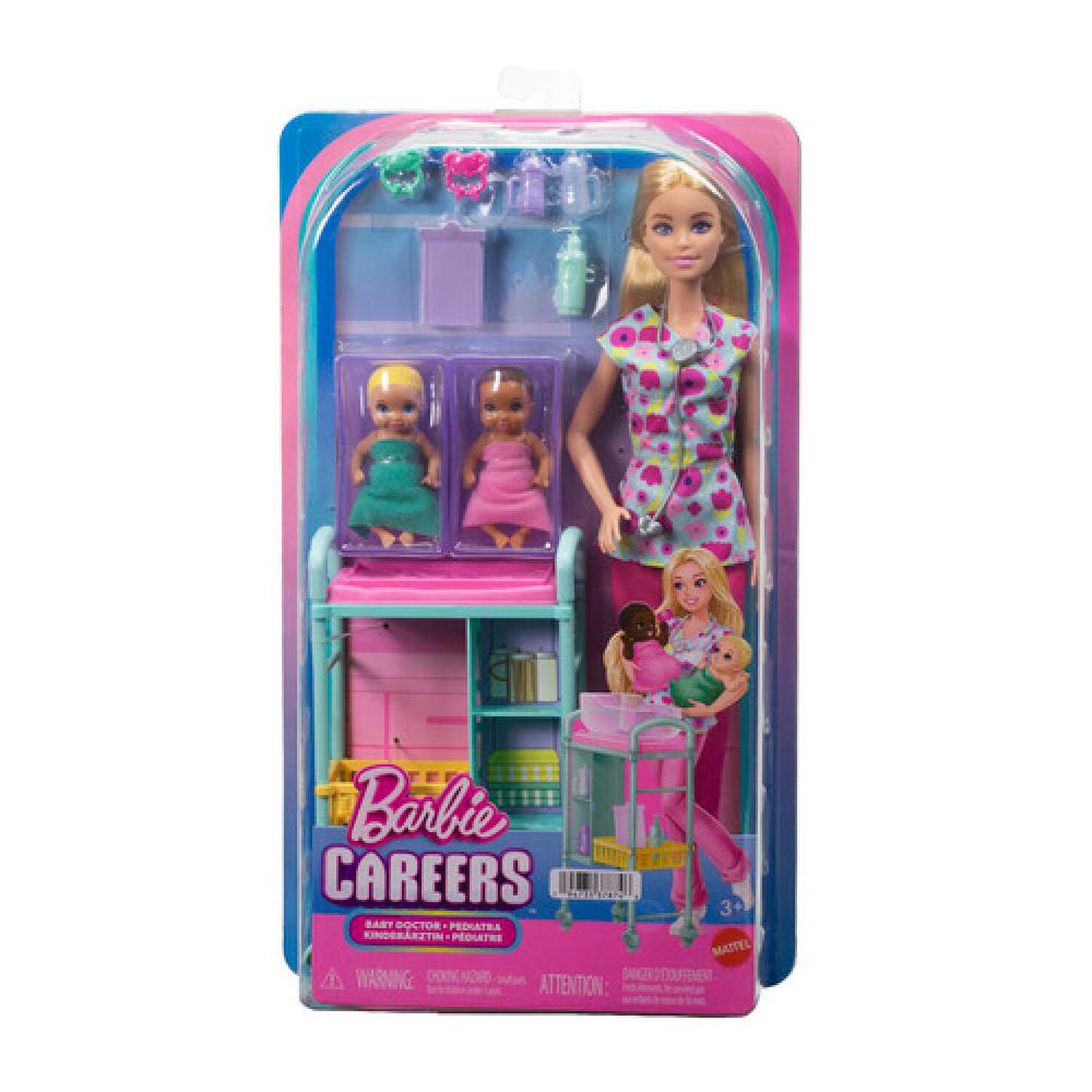 Mu&ntilde;eca Barbie Set Profesiones image number 5.0