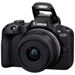 C&aacute;mara Canon Eos R50 Kit Rf-s 18-45mm + Rf-s 55-210mm Negro