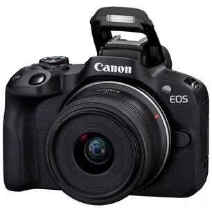 C&aacute;mara Canon Eos R50 Kit Rf-s 18-45mm + Rf-s 55-210mm Negro