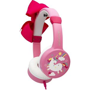 Audífonos De Unicornio Para Niña Rosados Monster Ck02p