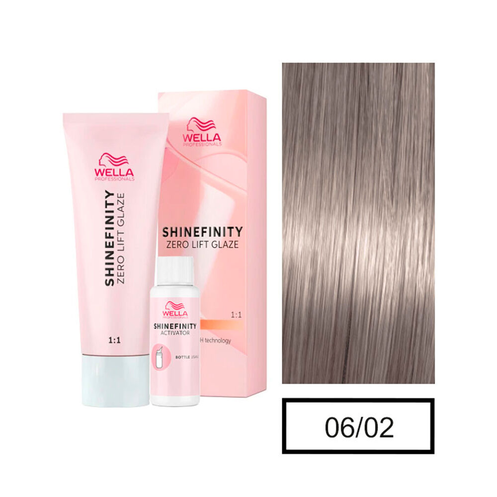 Wella - Tintura Shinefinity Demipermanente 06/02 60ml image number 0.0