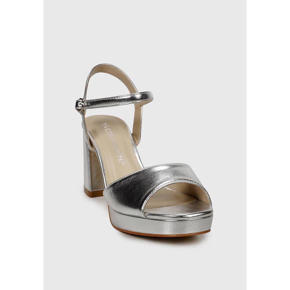 Sandalia Marella Plateado image number 2.0