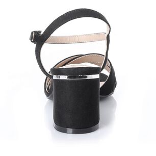 Sandalia Mujer Via Uno 22732609 Negro