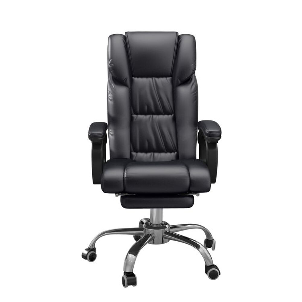 Sillón Ejecutivo De Cuero Pu Reclinable Reposapiés Reclinable image number 2.0
