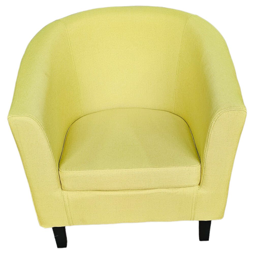 Poltrona Moderna De Descanso Individual Deluxe Mostaza image number 3.0