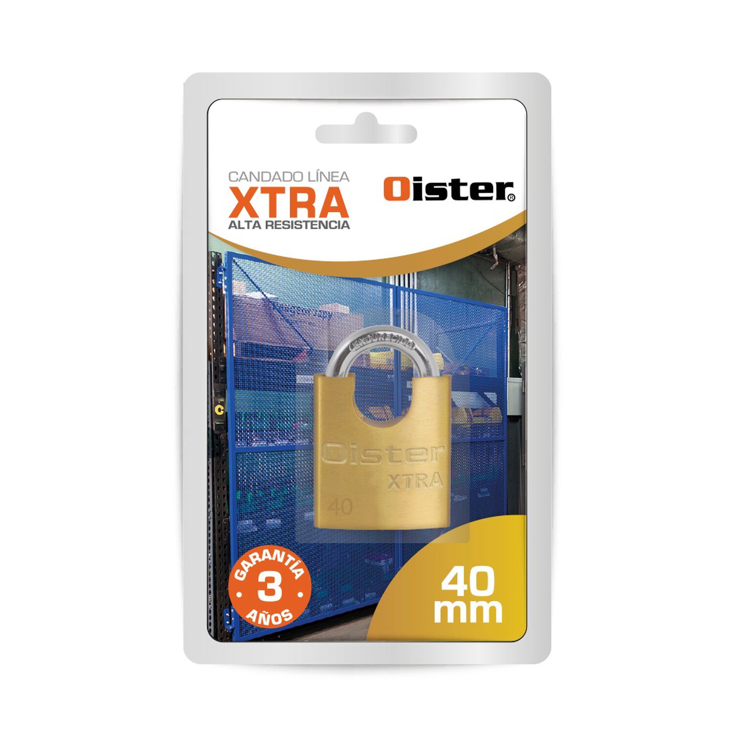 Candado Oister Xtra Con Hombros 40mm image number 6.0