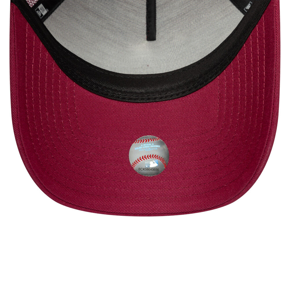 Gorra 9forty Los Angeles Dodgers League Essential Dark Red image number 4.0