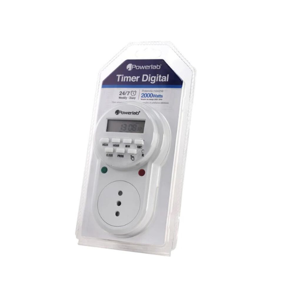 Timer Digital Temporizador Powerlab Modelo 9235 image number 1.0