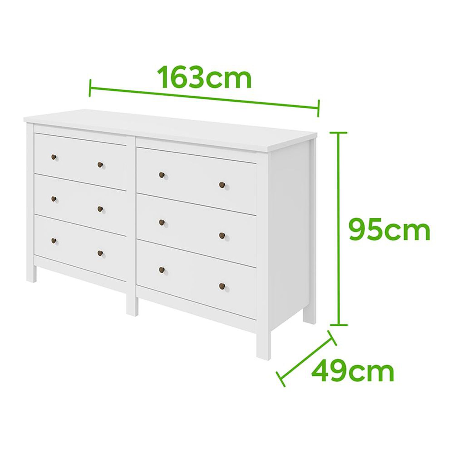 Comoda Di Poretti Design Comoda Maggiore / 6 Cajones image number 3.0