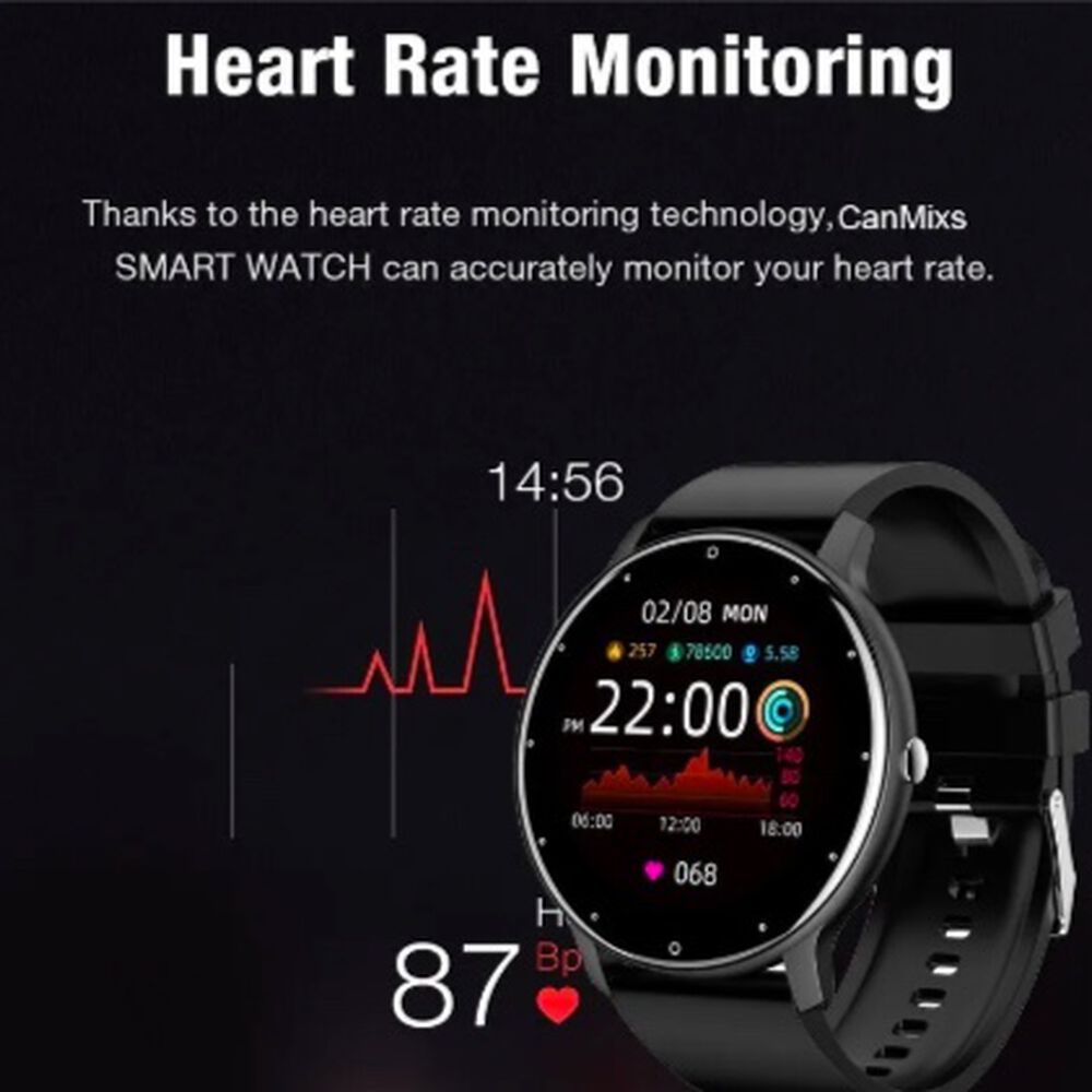 Reloj Inteligente Smartwatch Deporte Act Cardiaca image number 2.0