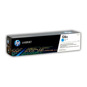 Cartucho Tóner Hp 126a Cyan 1000 Páginas Laserjet Original