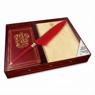 Harry Potter: Gryffindor Set De Escritorio (con Bol&iacute;grafo)