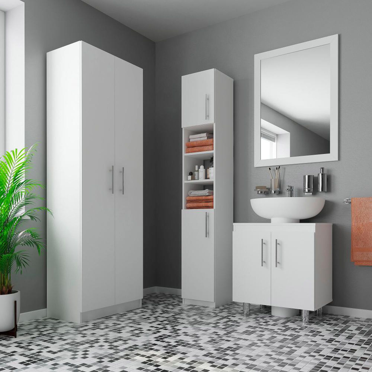 Combo Ba&ntilde;o Cic 2 Vanitorios image number 2.0