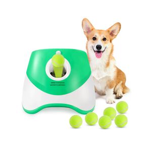 Lanzador Automático De Pelotas Perros Recargable