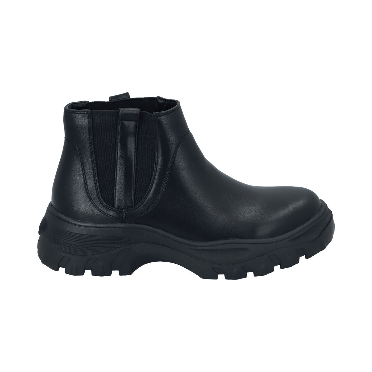 Botin Mujer Negro Plataforma Cota Police image number 0.0