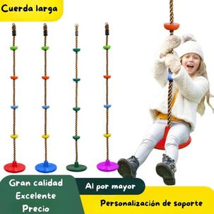 Columpio De Disco Giratorio Cuerda Escalada Aire Libre