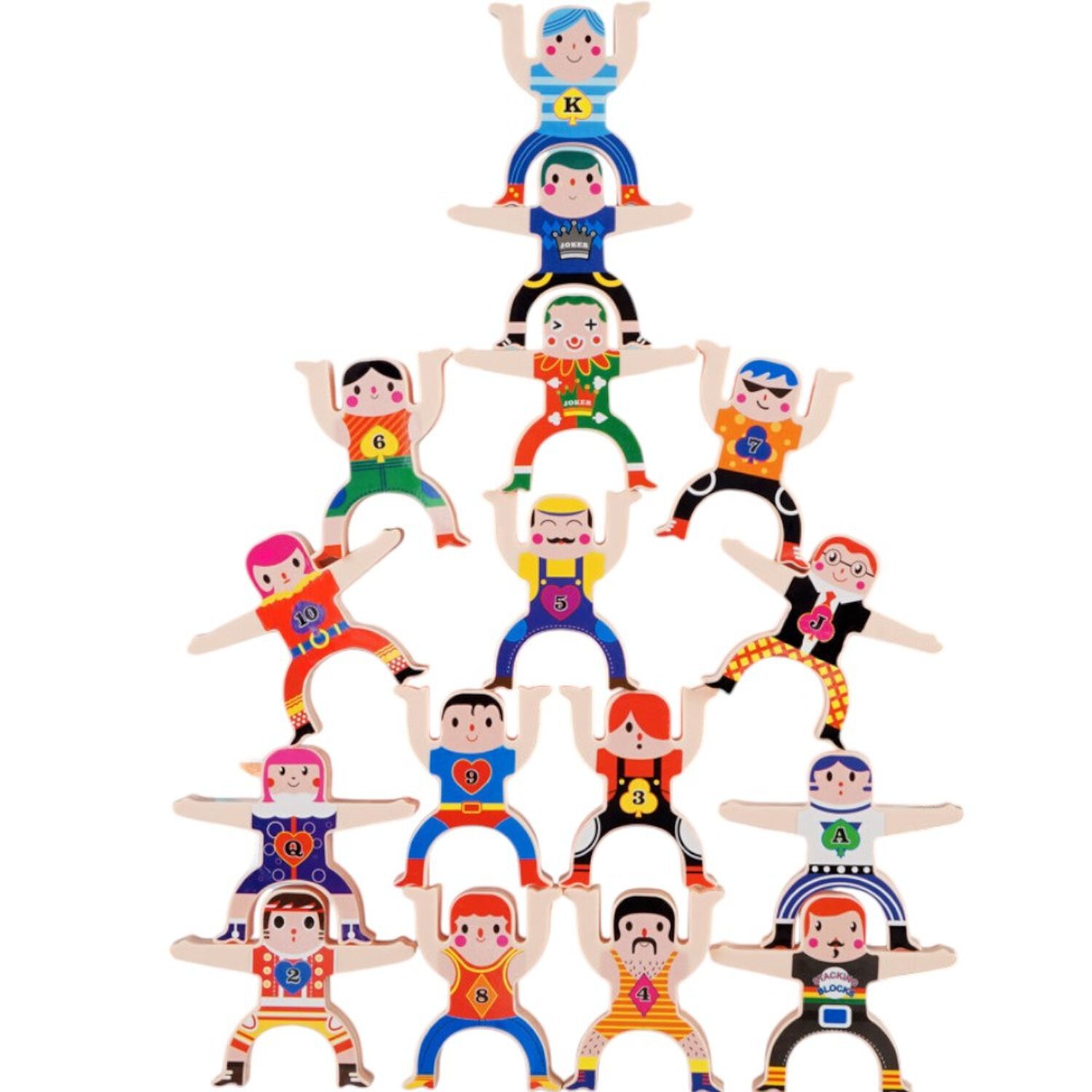 Juego Did&aacute;ctico Infantil Figuras Apilables image number 8.0