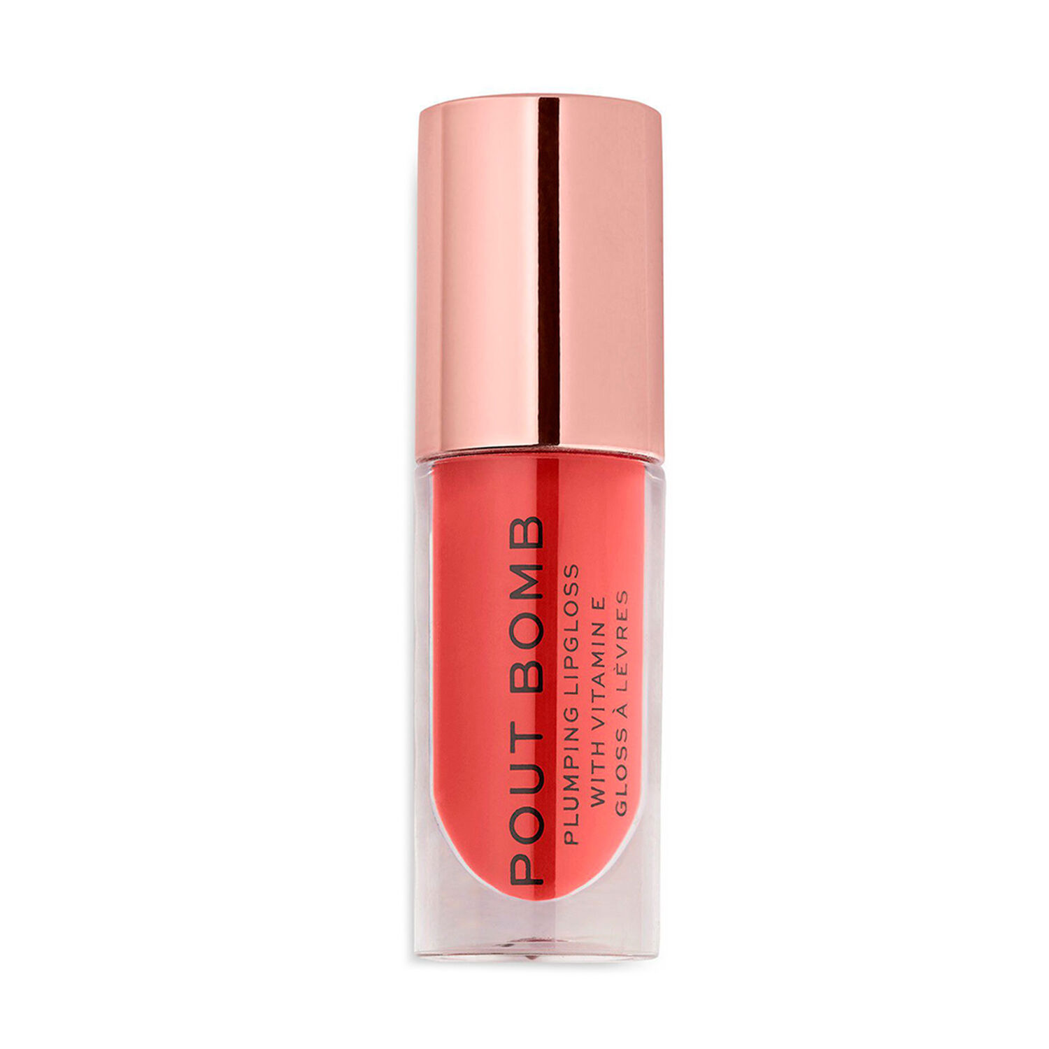 Brillo De Labios Voluminizador Revolution Pout Bomb 4.6ml - Peachy image number 0.0