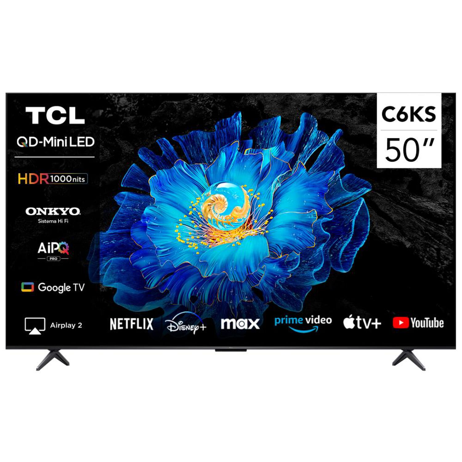 Miniled 50" TCL C6KS / Ultra HD / Smart TV image number 1.0