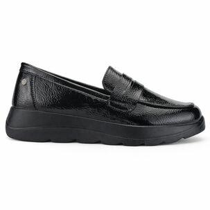 Mocasin Negro Mujer Casual Chalada Onix
