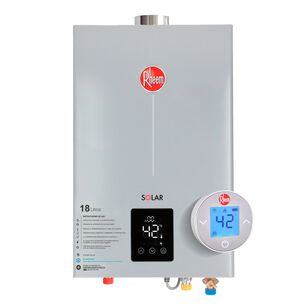 Calefont 18 L Gas Natural T Forzado + Control Digital Rheem