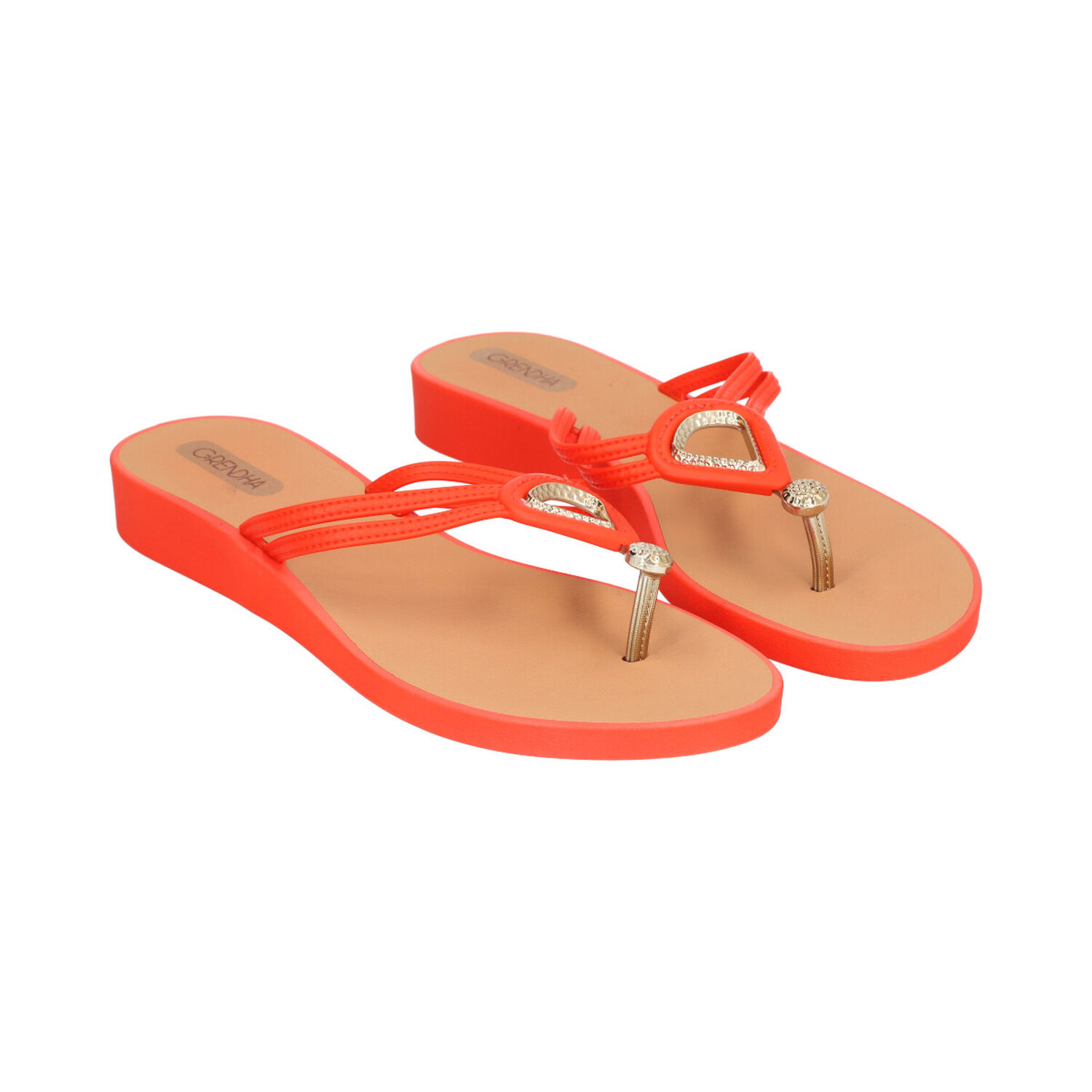 Sandalia 3226 Rojo Grendha image number 0.0