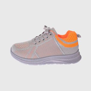 Zapatilla Kids Gris Naranjo Bbo Art. C21343mgrayorange