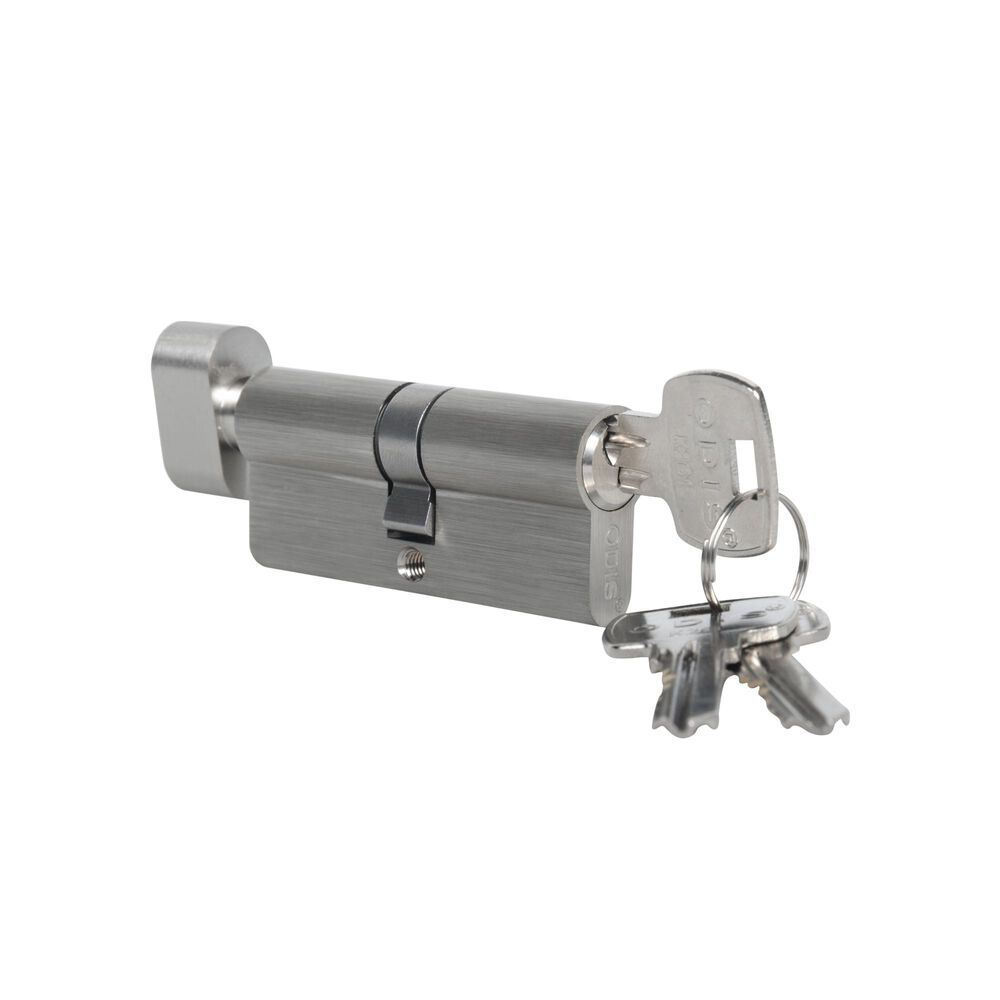 Cilindro Odis Llave-seguro 70mm - Niqu&eacute;l Satinado image number 1.0