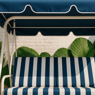 Columpio De Terraza Casaideal Belice Azul / 150 Kg