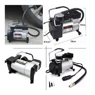 Compresor Autom&oacute;vil Moto 12v 120 Psi 35 L/ Min. C128 Negro