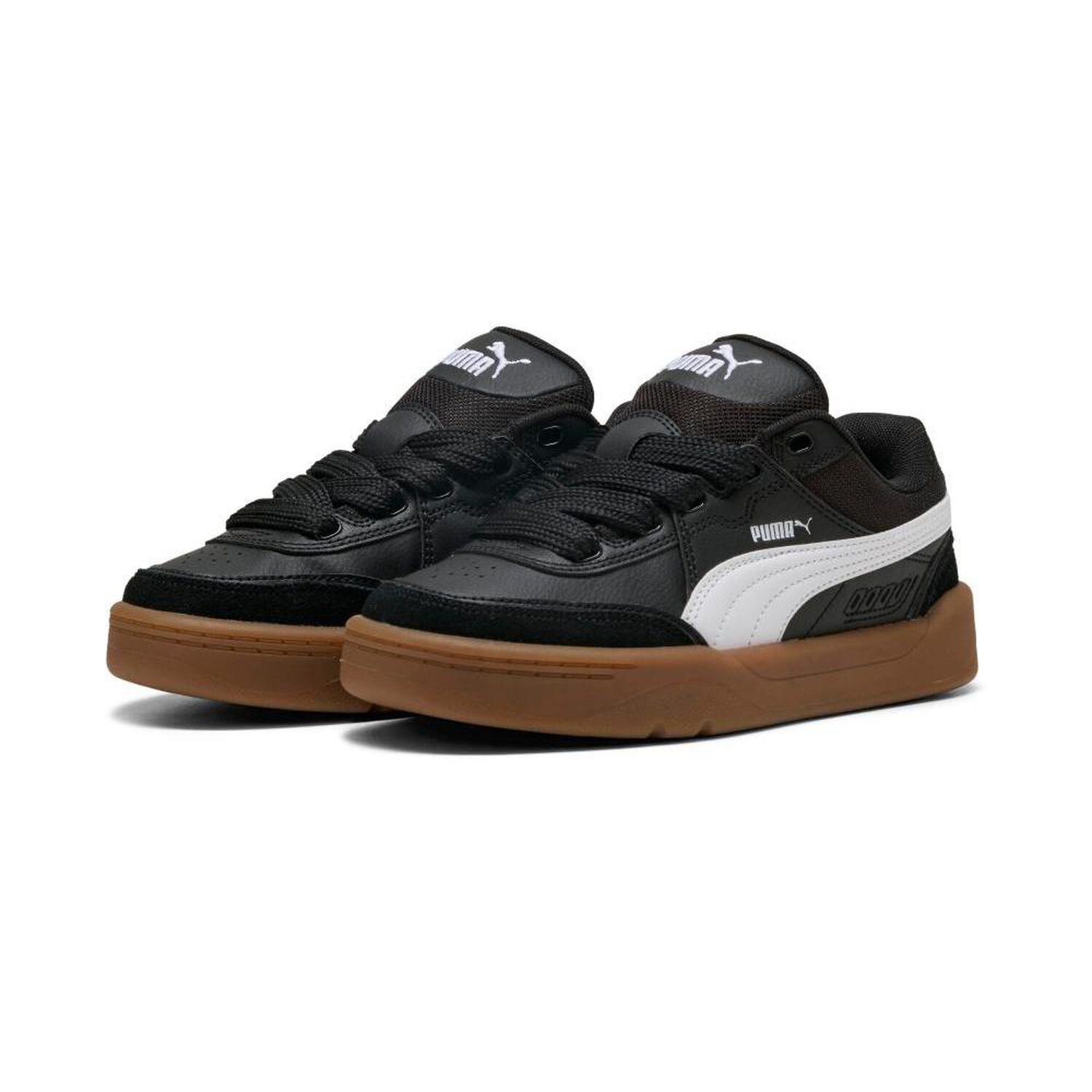 Zapatilla Urbana Unisex Puma Park Lifestyle Sk8 Jr Negro image number 1.0