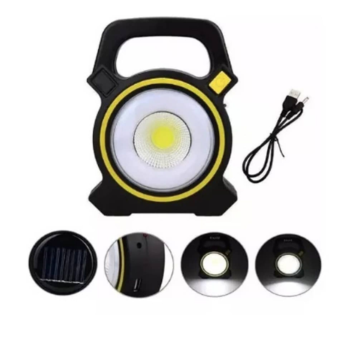 Linterna Foco Led Solar Recargable image number 2.0