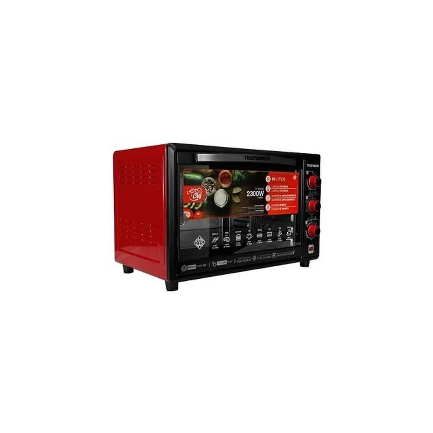 Horno El&eacute;ctrico Telefunken Tf E650c 60 Lts 2300w Horno Certificado image number 2.0
