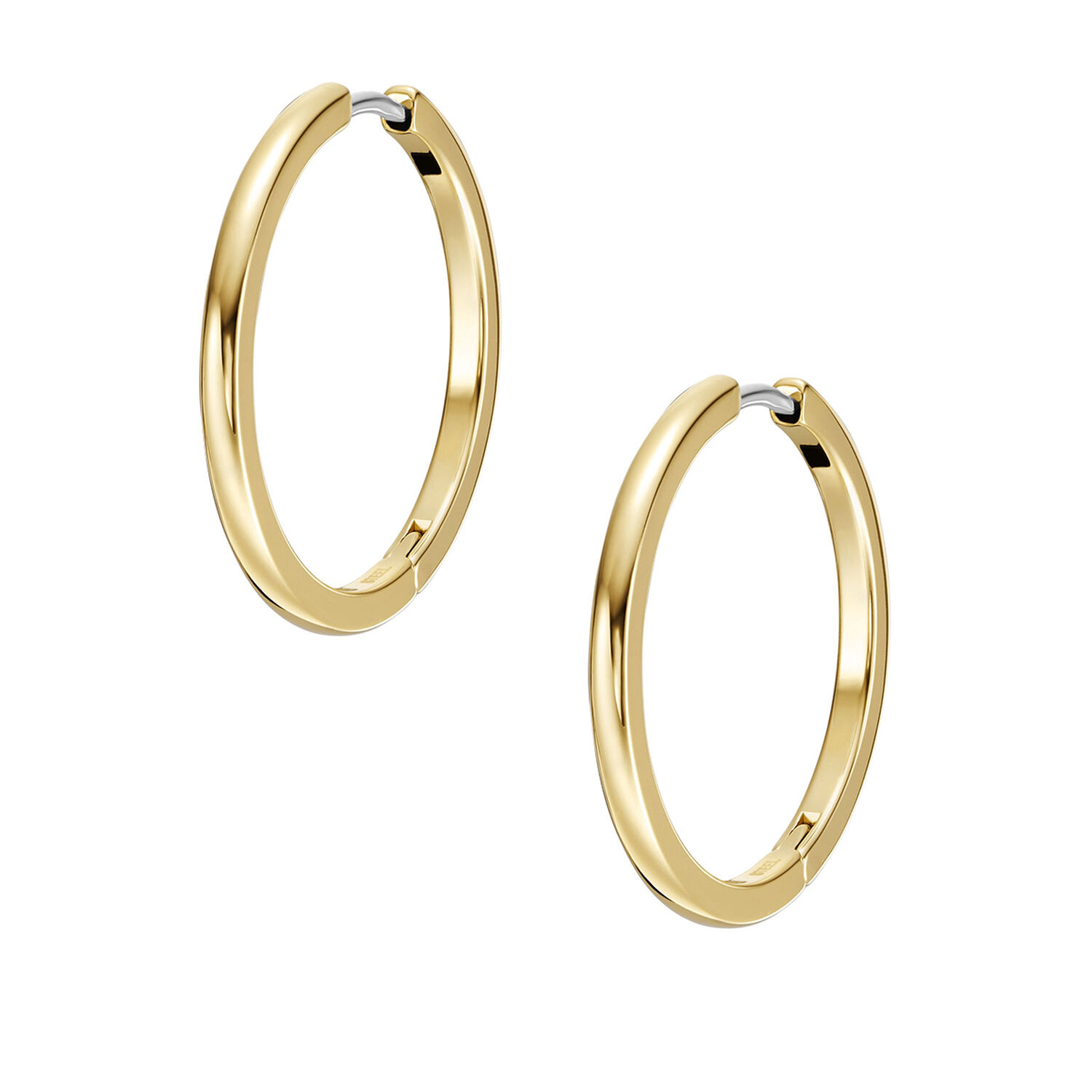 Aros Fossil Jf04638710 Dorado Mujer image number 0.0