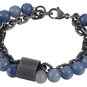 Pulsera De Hombre Cat J013b08126 Gris-azul