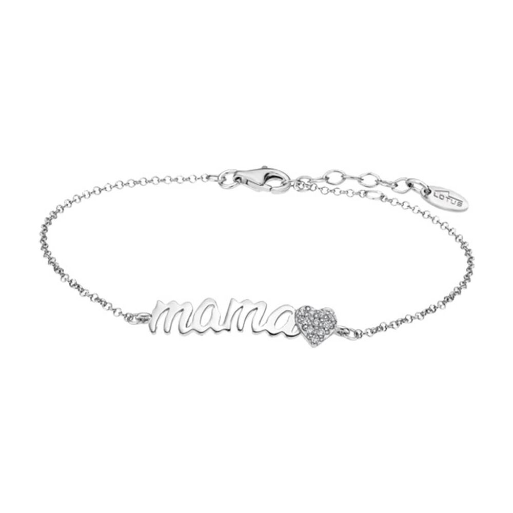 Pulsera Lp1808-2/5 Lotus Silver Mujer Mothers Love image number 0.0