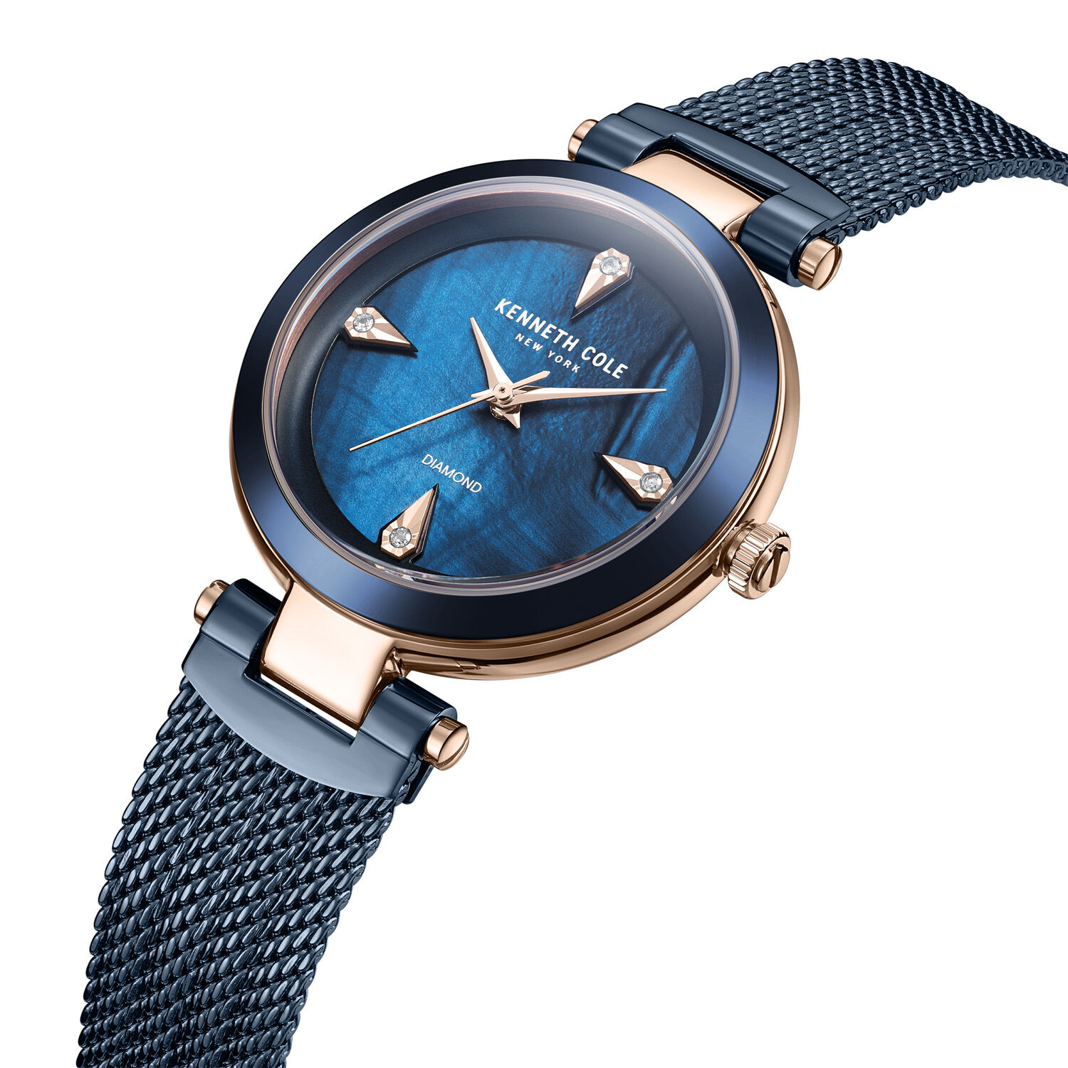 Reloj Kenneth Cole Kcwlg2236302 Azul Mujer image number 2.0