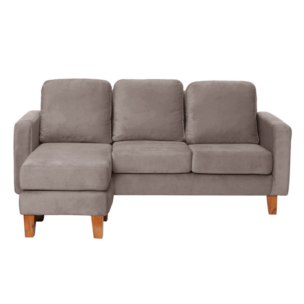 Seccional Venecia Intercambiable Tela Velvet Gris image number 3.0