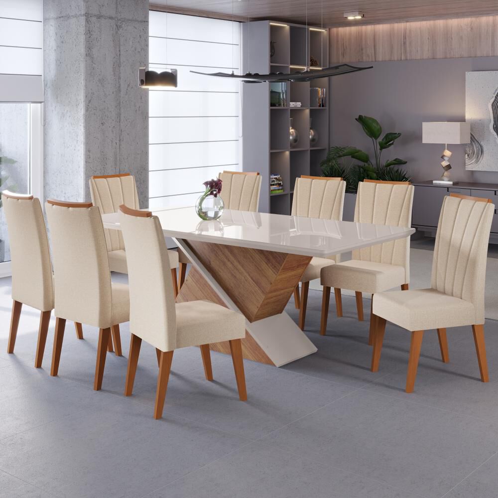 Juego De Comedor Di Poretti Design Elite / 8 Sillas image number 5.0
