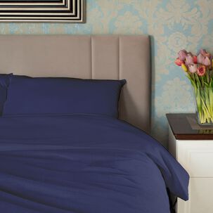 Juego De S&aacute;banas Nautica 3piezas Microfibra 1,5 Plazas Azul Marino