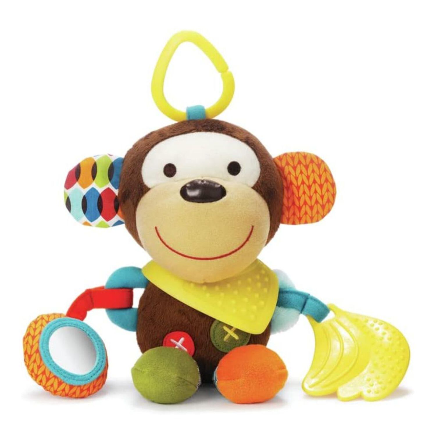 Sonajero Mordedor Mono Peluche Sensorial image number 1.0