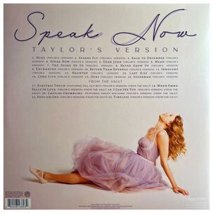 Taylor Swift - Speak Now (taylor's Version)(3lp)(vinyl Violet) | Vinilo