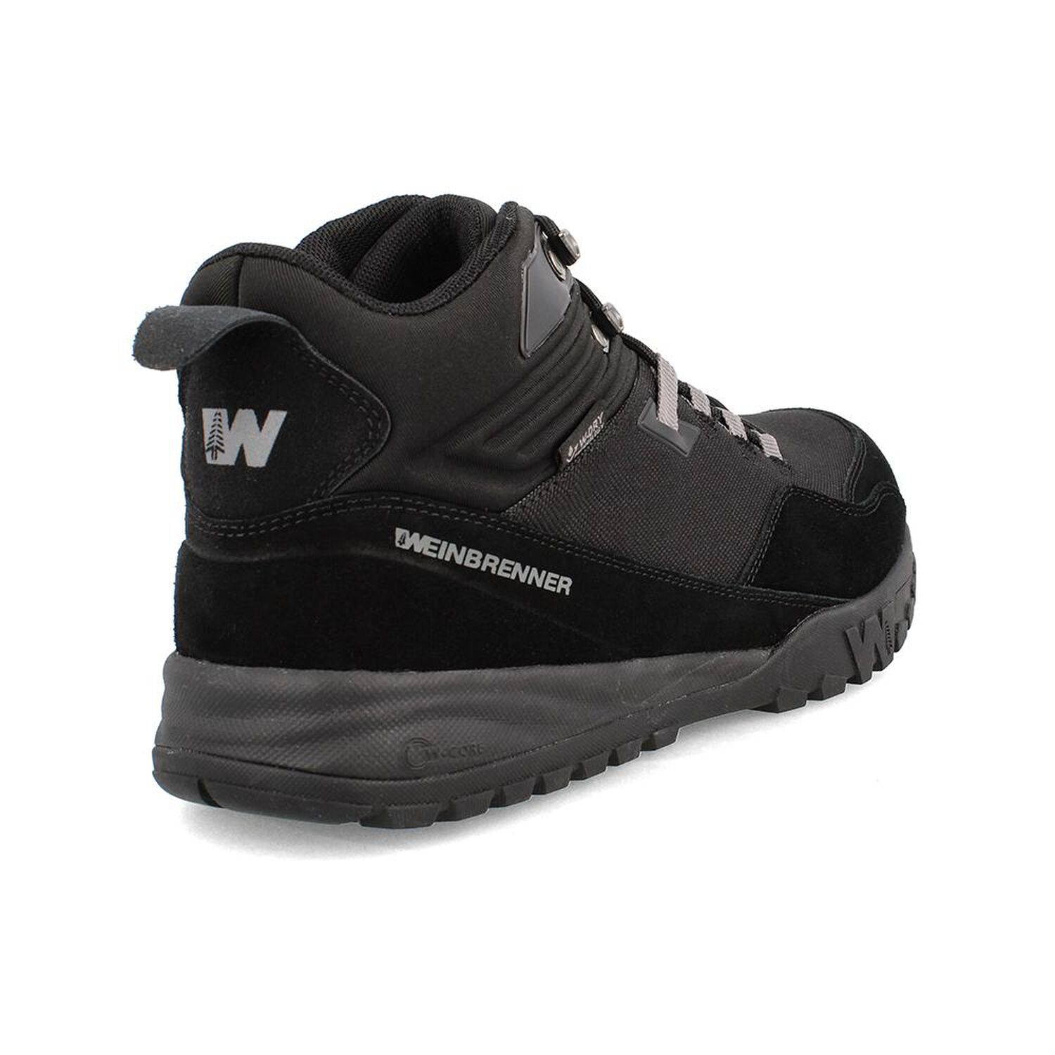 Zapatilla Outdoor Hombre Weinbrenner Beagle Whisler Mid Negro image number 2.0