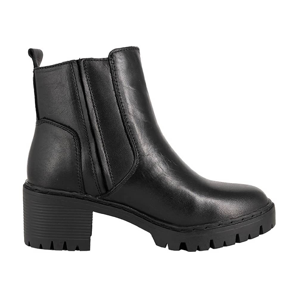 Botin De Cuero Gaby Negro Alquimia image number 3.0